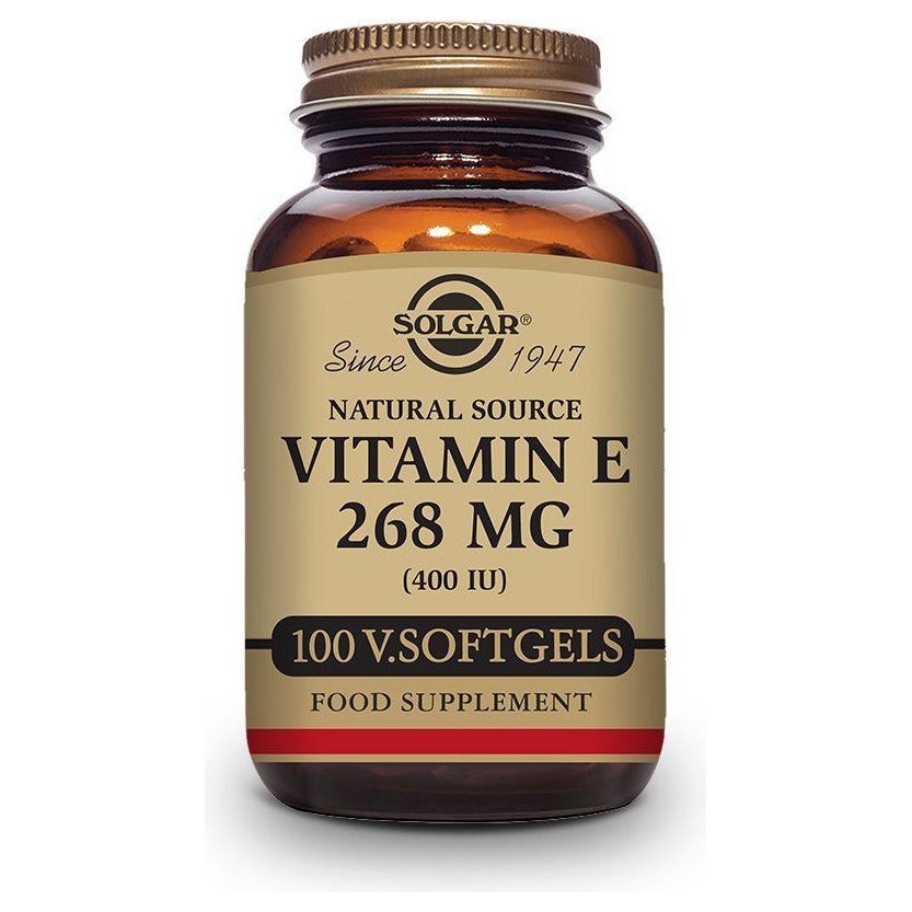 Vitamin E 268 Mg 400 Ui Capsulas Blandas | Solgar - Dietetica Ferrer