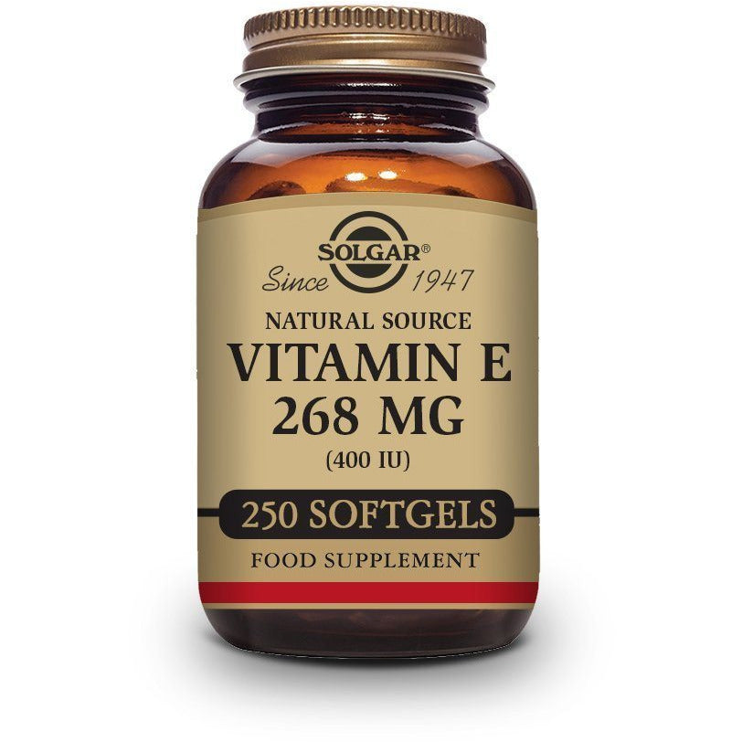 Vitamin E 268 Mg 400 Ui Capsulas Blandas | Solgar - Dietetica Ferrer