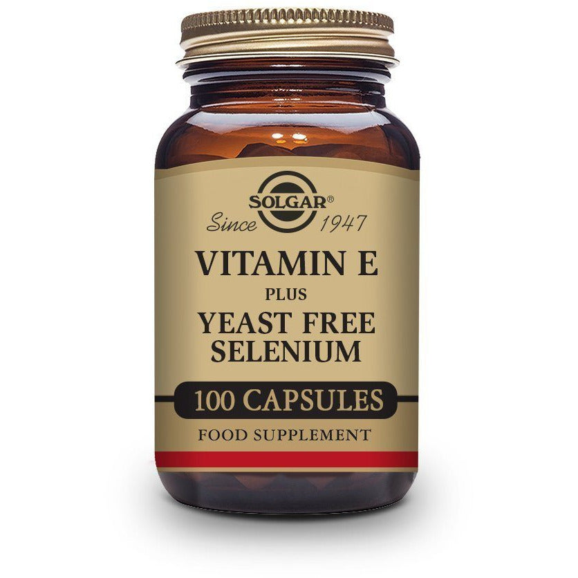 Vitamin E With Yeast Free Selenium | Solgar - Dietetica Ferrer