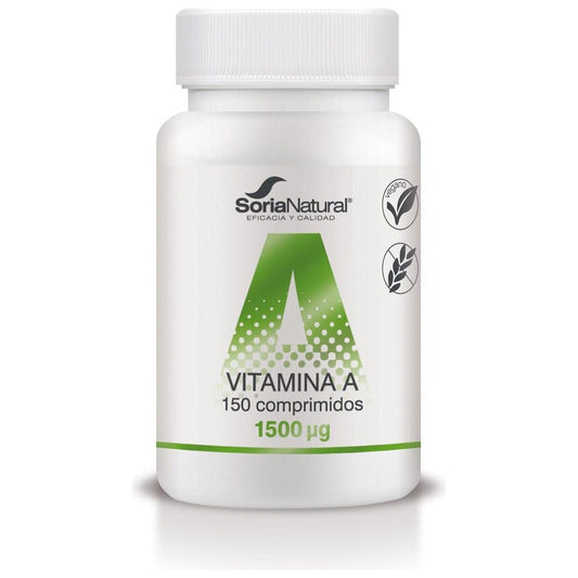 Vitamina A 150 comprimidos | Soria Natural - Dietetica Ferrer