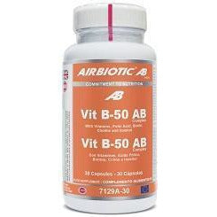 Vitamina B-50 Complex 60 Capsulas | Airbiotic AB - Dietetica Ferrer