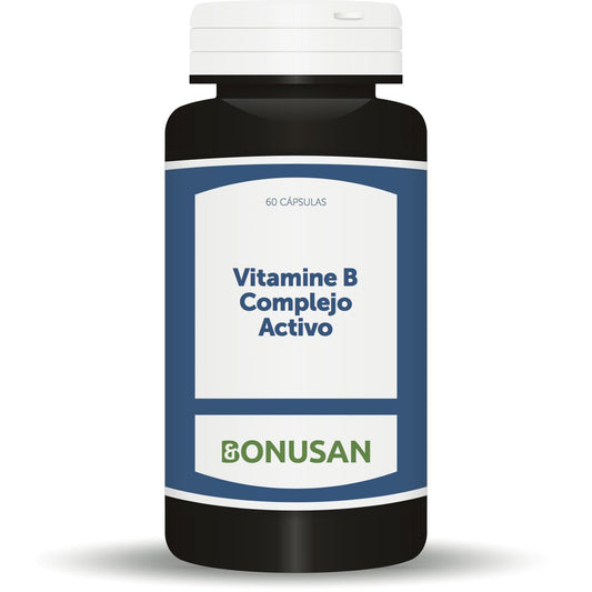 Vitamina B Complejo Activo 60 Capsulas | Bonusan - Dietetica Ferrer