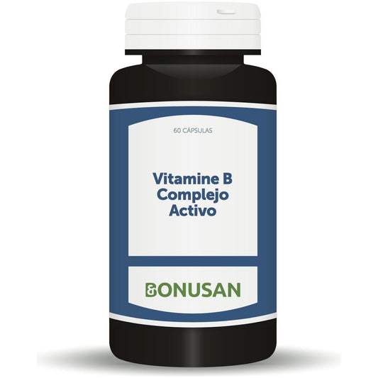 Vitamina B Complejo Activo 60 Capsulas | Bonusan - Dietetica Ferrer