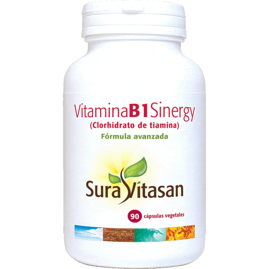 Vitamina B1 Sinergy 90 Capsulas | Sura Vitasan - Dietetica Ferrer