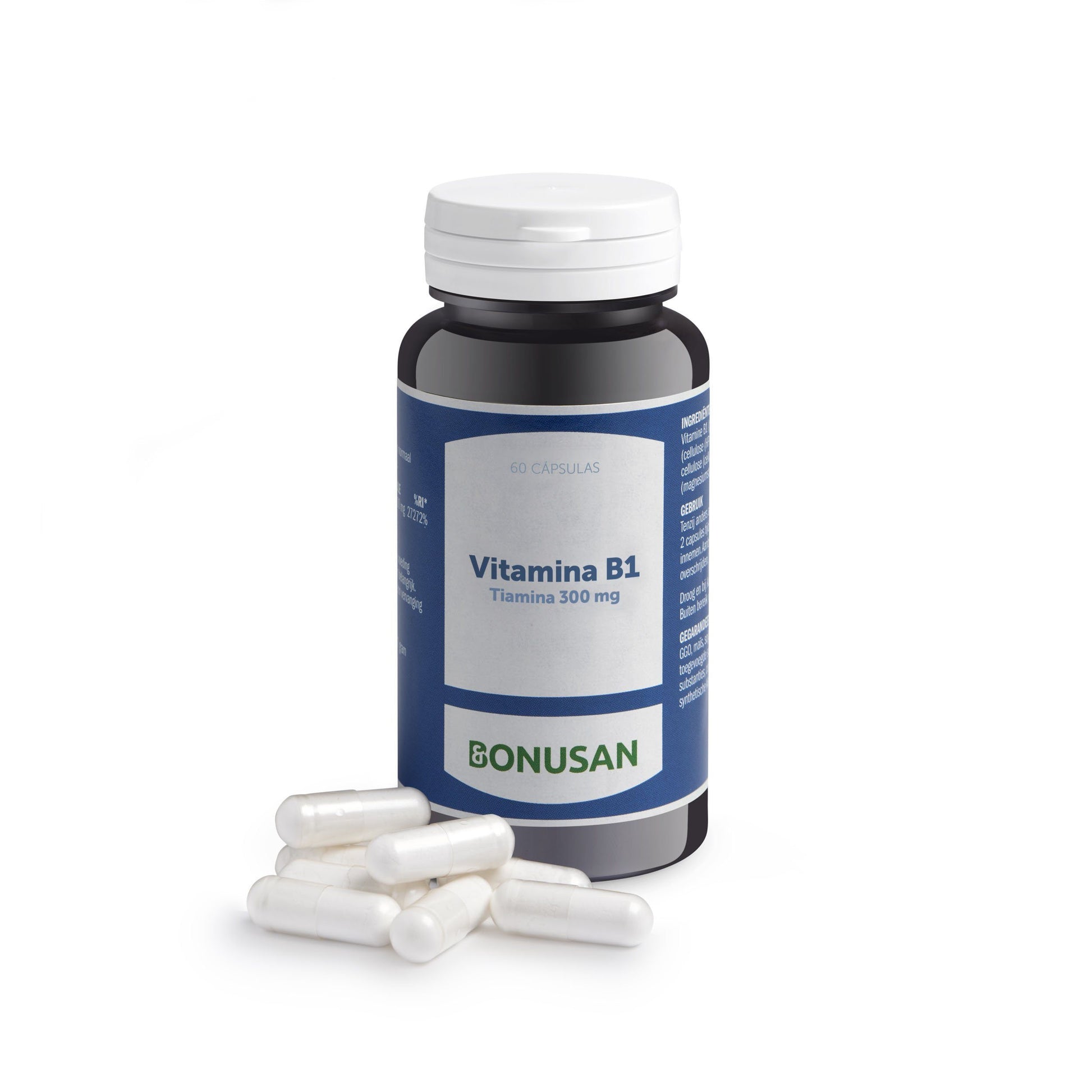 Vitamina B1 Tiamina 60 cápsulas | Bonusan - Dietetica Ferrer