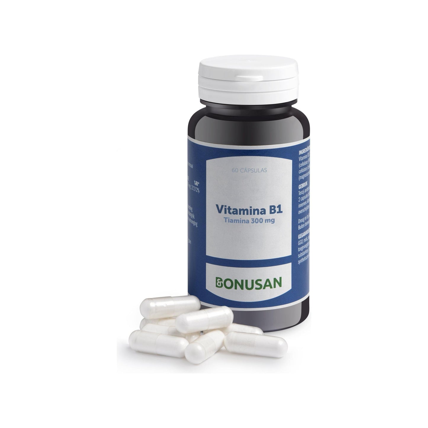 Vitamina B1 Tiamina 60 cápsulas | Bonusan - Dietetica Ferrer