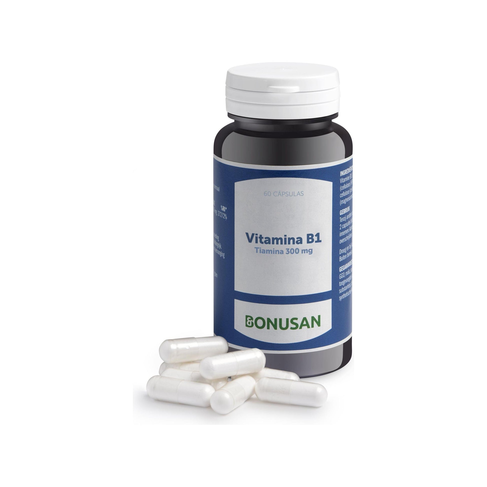 Vitamina B1 Tiamina 60 cápsulas | Bonusan - Dietetica Ferrer