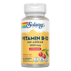 Vitamina B12 2000 Mcg 90 Comprimidos | Solaray - Dietetica Ferrer