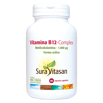 Vitamina B12 Complex 90 cápsulas | Sura Vitasan - Dietetica Ferrer