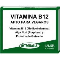 Vitamina B12 Vegana 30 Capsulas | Integralia - Dietetica Ferrer