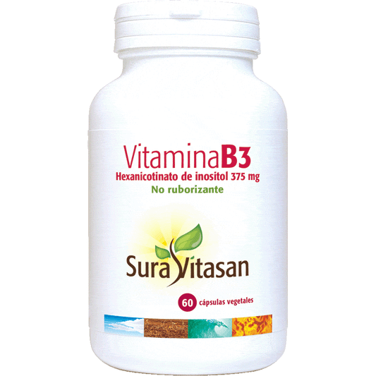 Vitamina B3 60 Capsulas | Sura Vitasan - Dietetica Ferrer