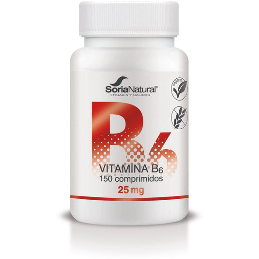Vitamina B6 150 comprimidos | Soria Natural - Dietetica Ferrer