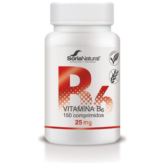 Vitamina B6 150 comprimidos | Soria Natural - Dietetica Ferrer