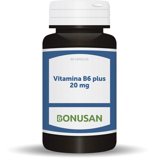 Vitamina B6 20mg 60 Capsulas | Bonusan - Dietetica Ferrer
