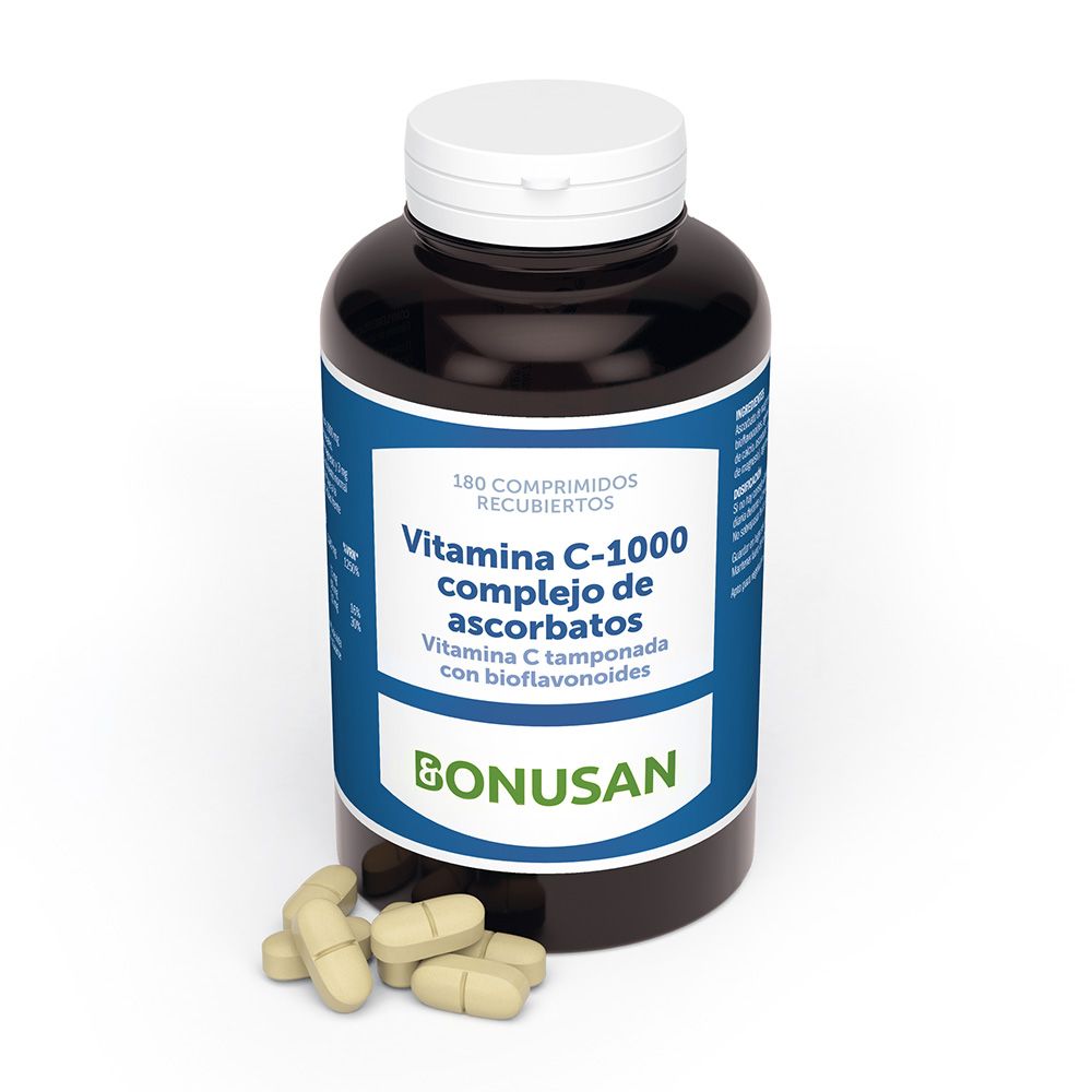 Vitamina C 1000 Complejo de Ascorbatos Comprimidos | Bonusan - Dietetica Ferrer