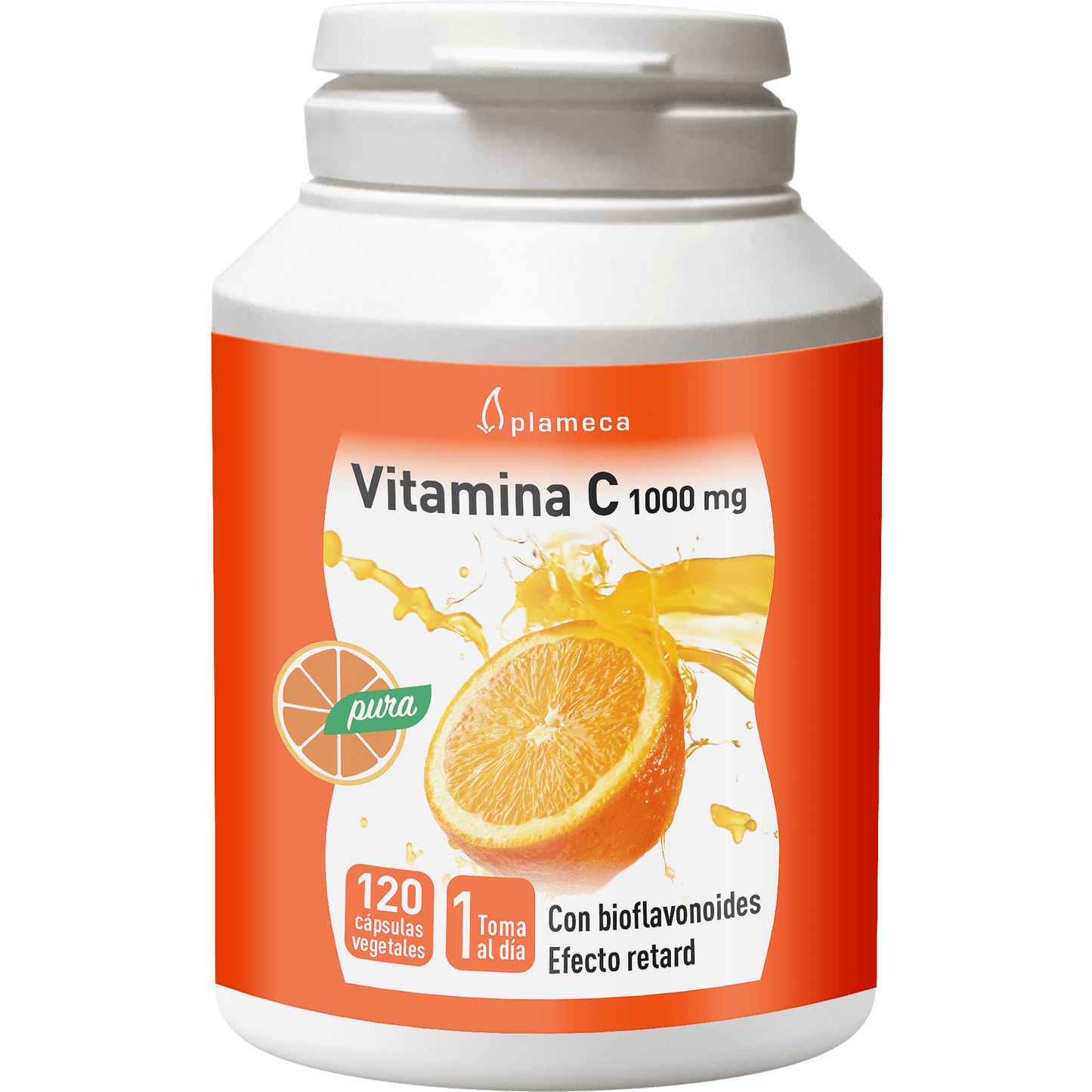 Vitamina C 1000 Mg 120 Cápsulas | Plameca - Dietetica Ferrer