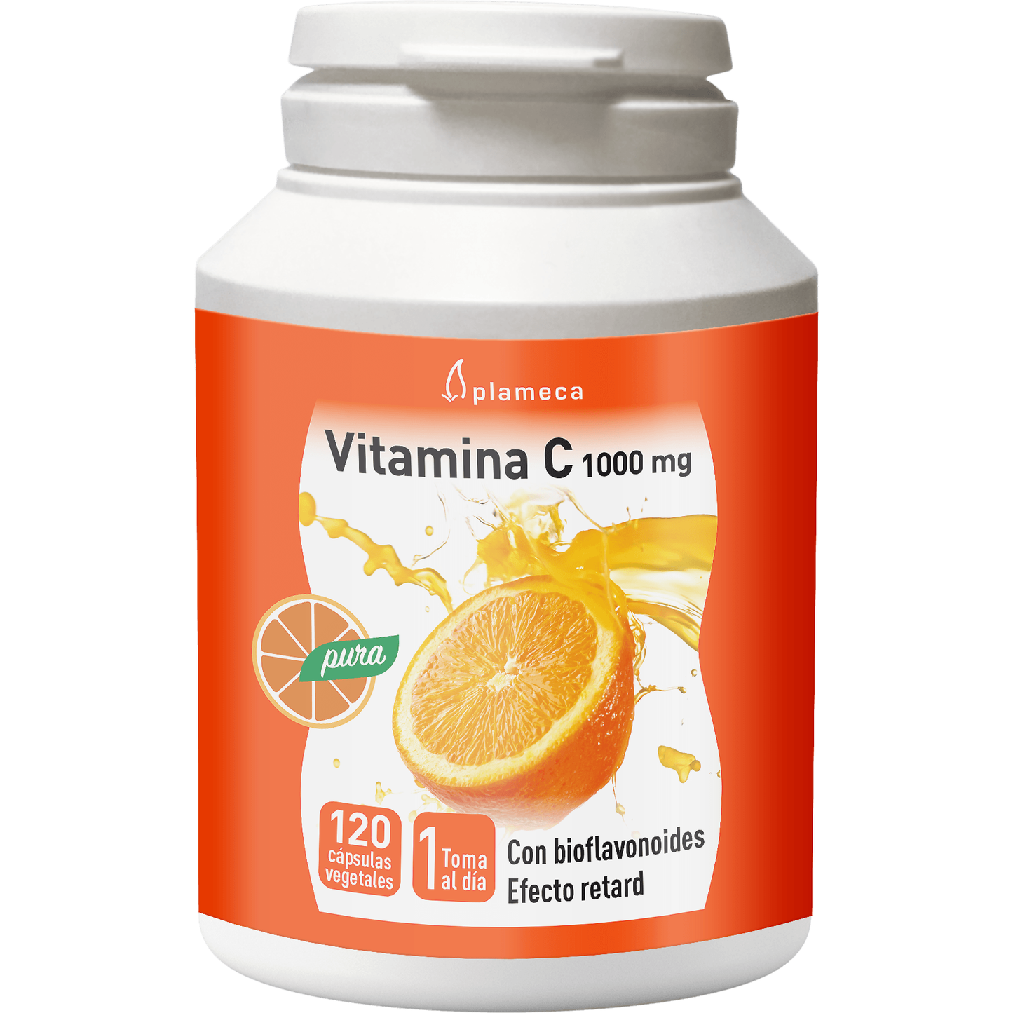 Vitamina C 1000 Mg 120 Cápsulas | Plameca - Dietetica Ferrer