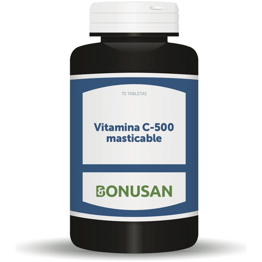 Vitamina C 500 60 Tabletas Masticables | Bonusan - Dietetica Ferrer