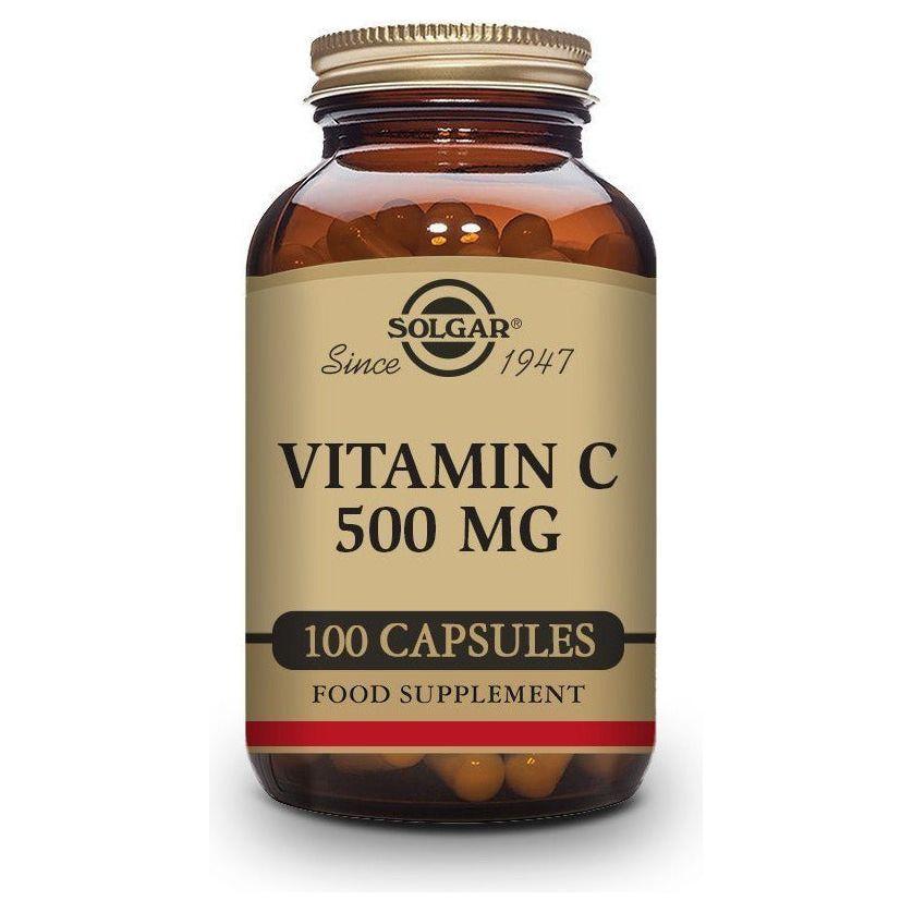 Vitamina C 500 Mg 100 Capsulas | Solgar - Dietetica Ferrer