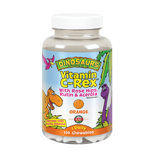 Vitamina C Rex 100 Dinosaurios | KAL - Dietetica Ferrer