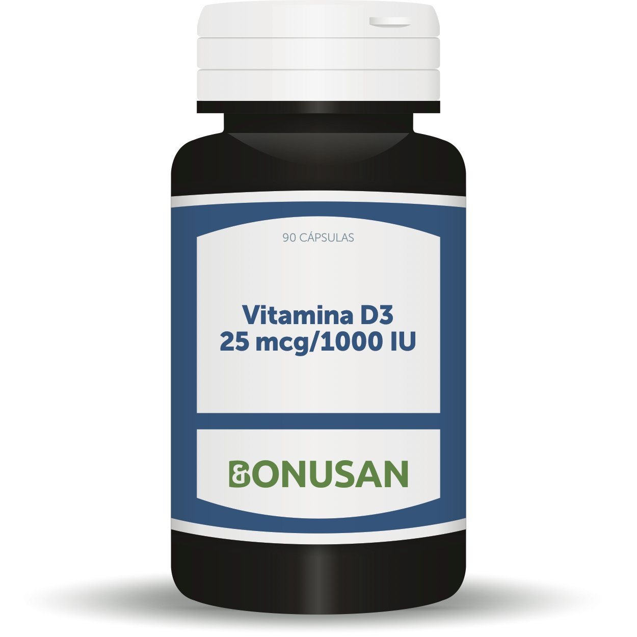 Vitamina D3 25 mcg 1000 UI 90 Capsulas | Bonusan - Dietetica Ferrer