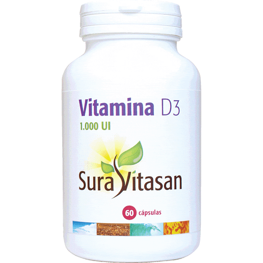 Vitamina D3 60 Capsulas | Sura Vitasan - Dietetica Ferrer