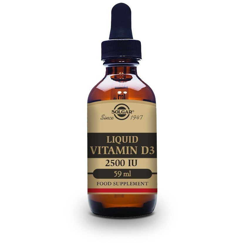 Vitamina D3 Liquida 2500 Ui (625 µg) | Solgar - Dietetica Ferrer