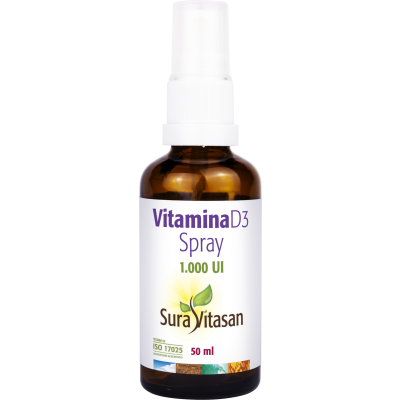 Vitamina D3 Spray 50 Ml | Sura Vitasan - Dietetica Ferrer