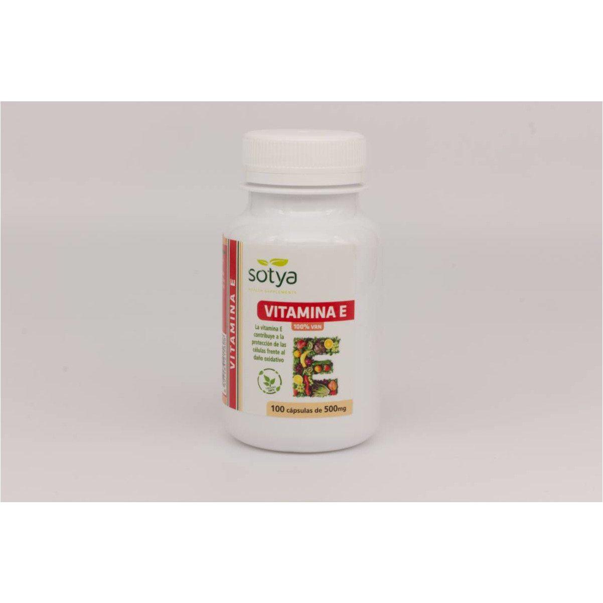 Vitamina E 100% CDR 550 mg 100 Capsulas | Sotya - Dietetica Ferrer