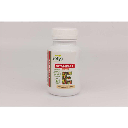 Vitamina E 100% CDR 550 mg 100 Capsulas | Sotya - Dietetica Ferrer