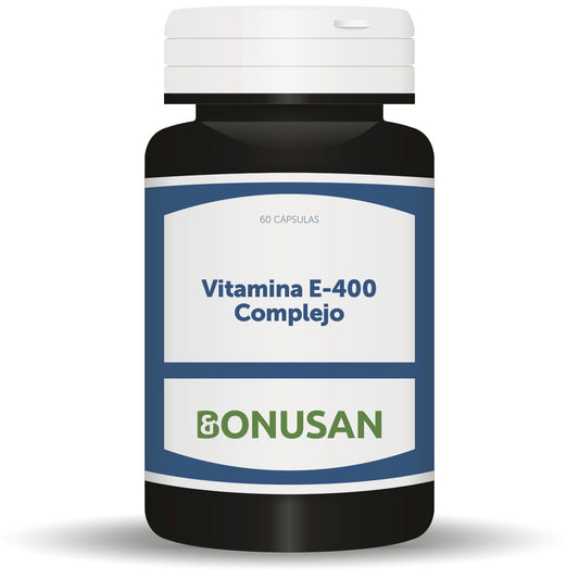 Vitamina E 400 Complejo 60 Capsulas de Gel | Bonusan - Dietetica Ferrer