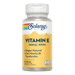 Vitamina E 50 Perlas | Solaray - Dietetica Ferrer