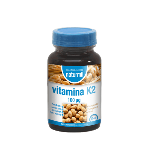 Vitamina K2 100 mg 60 Comprimidos | Naturmil - Dietetica Ferrer