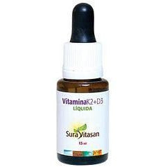 Vitamina K2+D3 15 ml | Sura Vitasan - Dietetica Ferrer