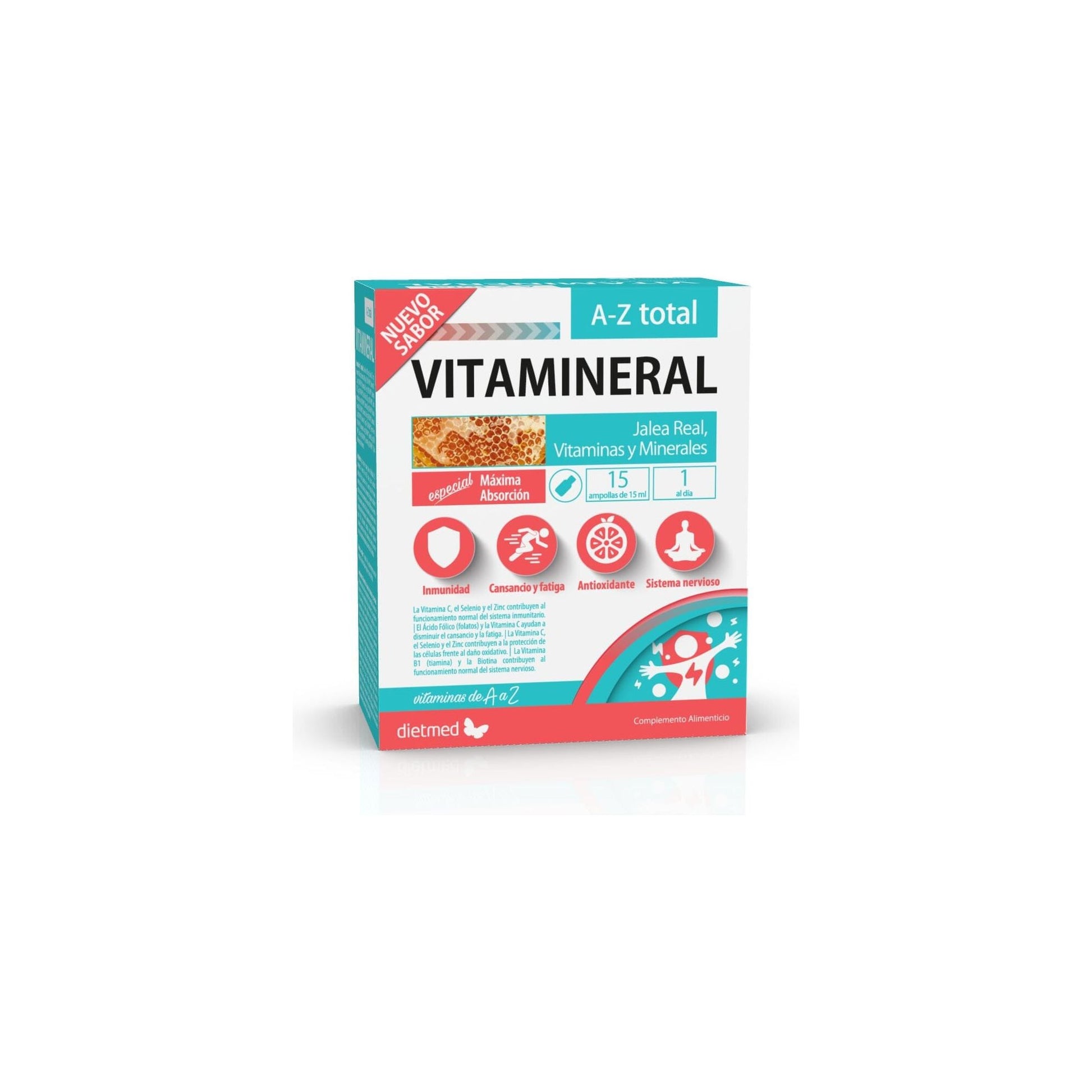 Vitamineral A-Z 15 Ampollas | Dietmed - Dietetica Ferrer