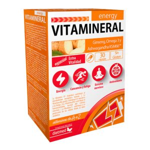 Vitamineral Energy 30 Cápsulas | Dietmed - Dietetica Ferrer
