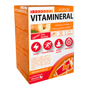 Vitamineral Energy 30 Cápsulas | Dietmed - Dietetica Ferrer