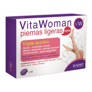 Vitawoman Piernas Ligeras Forte 60 comprimidos | Eladiet - Dietetica Ferrer