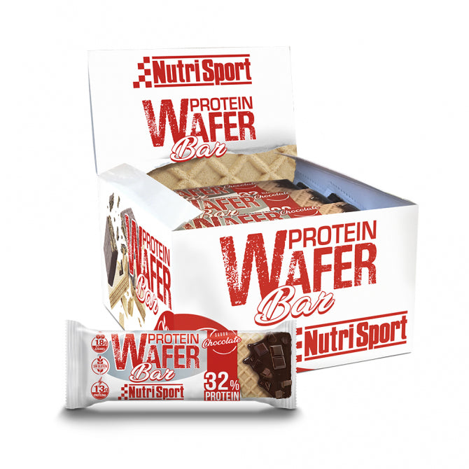 Wafer Bar Chocolate 15 Barritas | Nutrisport - Dietetica Ferrer