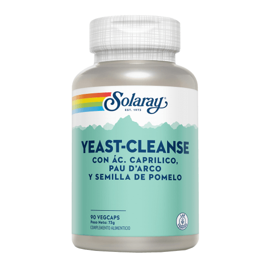 Yeast Cleanse 90 Capsulas | Solaray - Dietetica Ferrer