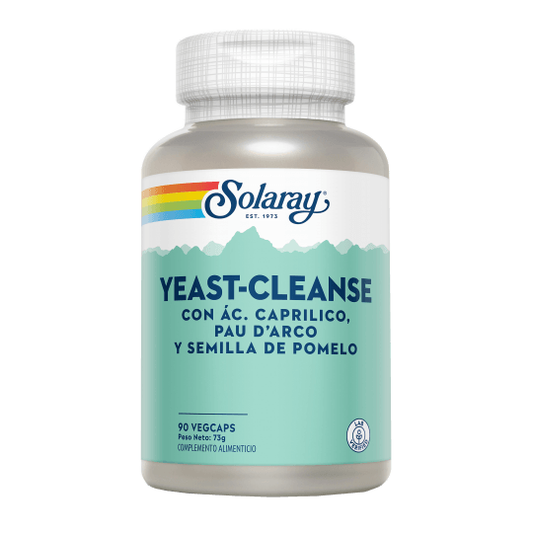 Yeast Cleanse 90 Capsulas | Solaray - Dietetica Ferrer