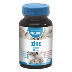 Zinc 60 Comprimidos | Naturmil - Dietetica Ferrer