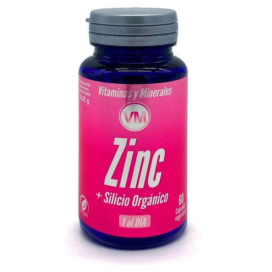 Zinc + Silicio Orgánico 60 cápsulas | Ynsadiet - Dietetica Ferrer