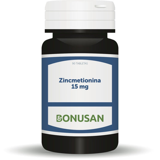 Zincmetionina 15 mg 90 Tabletas | Bonusan - Dietetica Ferrer